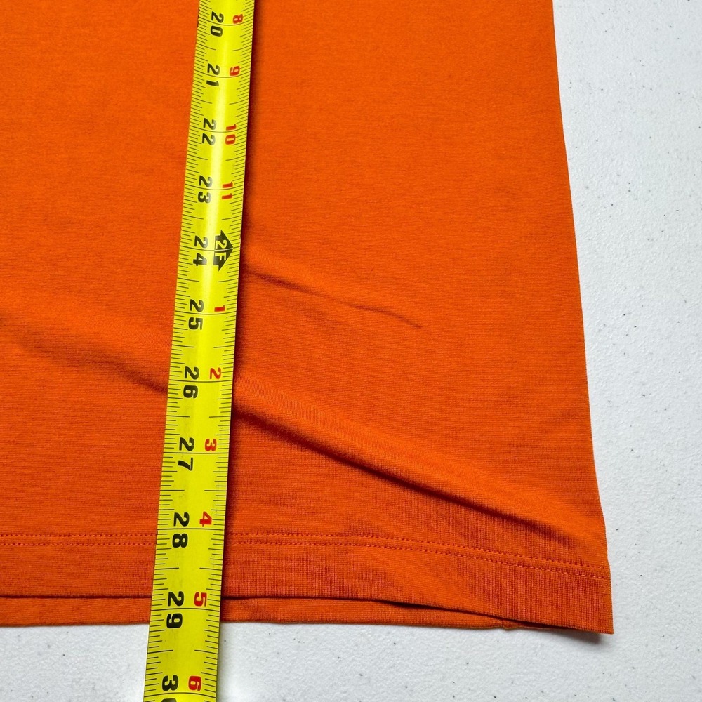 REI Co-op Pullover Mens Large‎ Tall Orange 1/4 Zip Lightweight Hiking Running - Picture 9 of 10